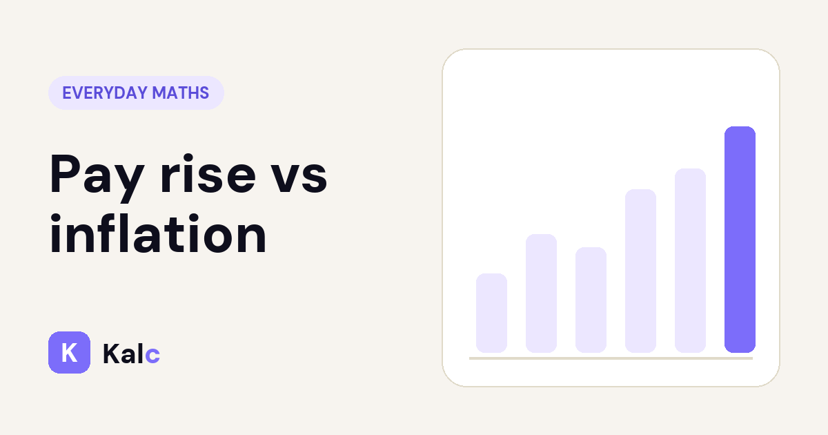 Pay rise vs inflation